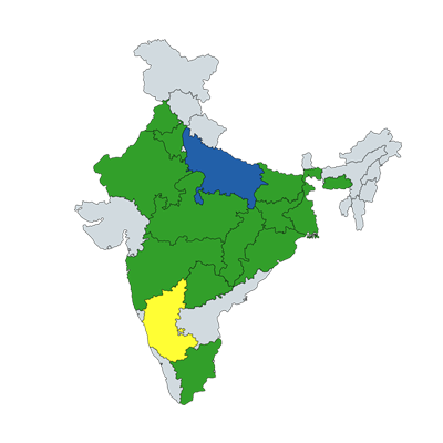 Pan Indic Presence of Experienced Field Team