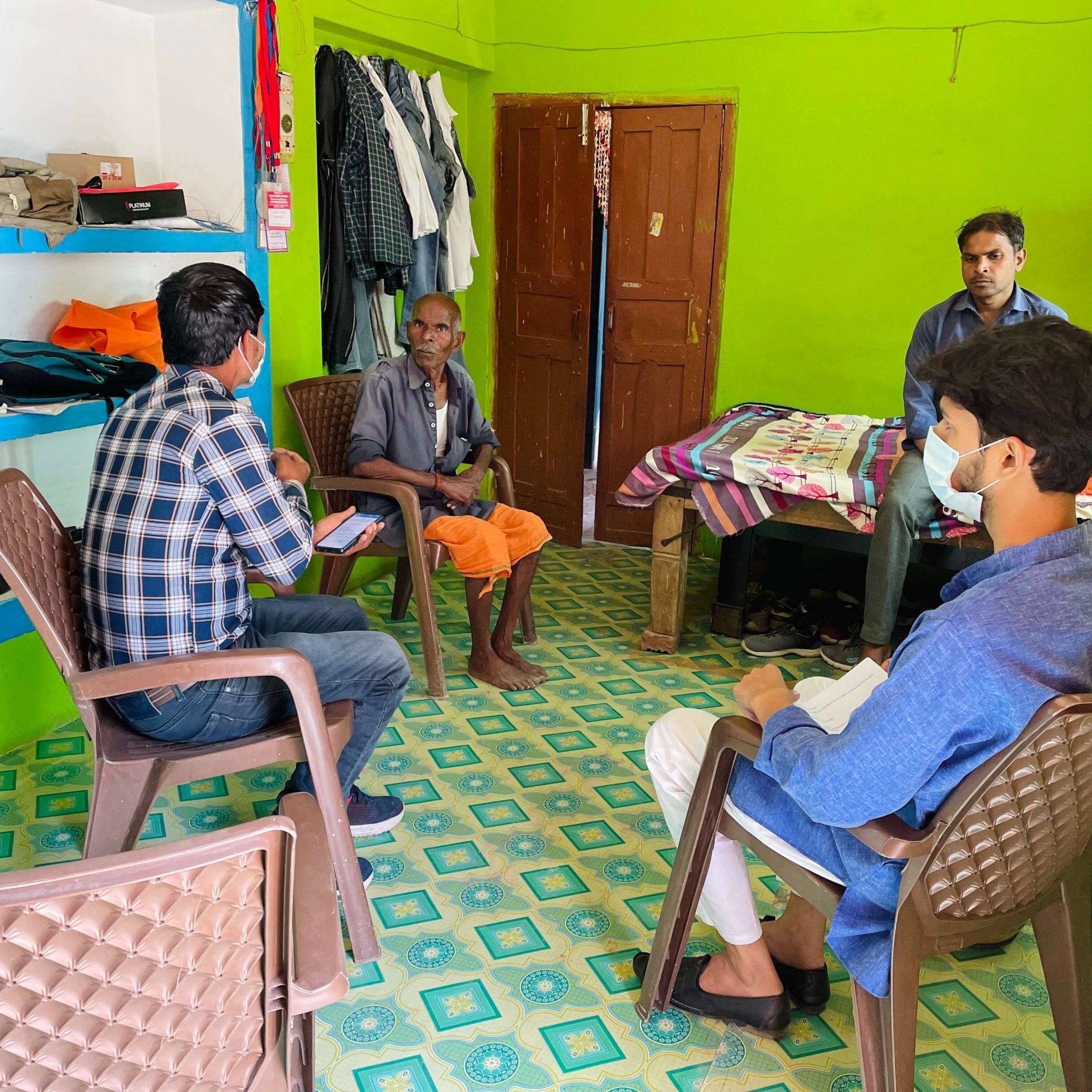 NYAS Research Director Yashashvi Singh Observing the Survey