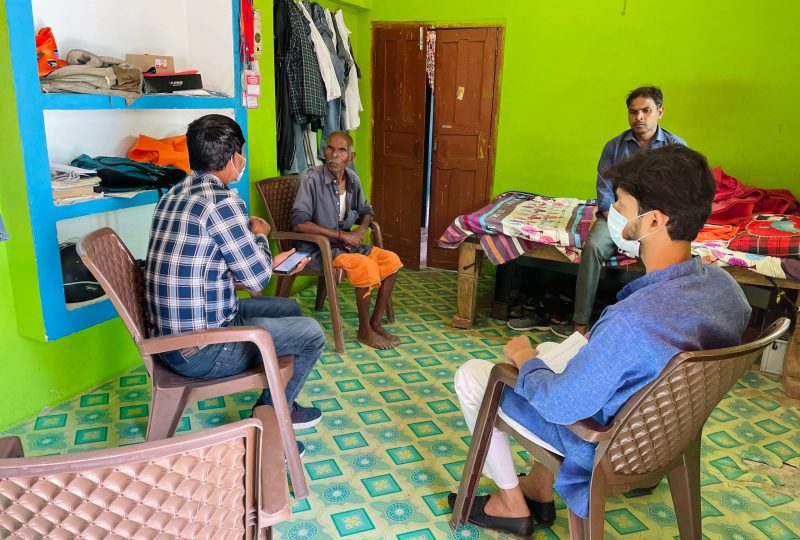 NYAS Research Director Yashashvi Singh Observing the Survey